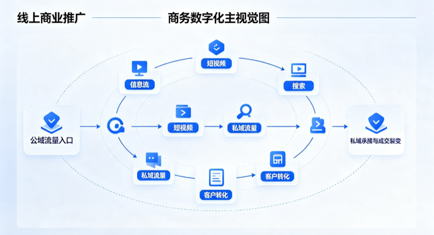 茄子河区线上商业推广怎么做？全域流量闭环搭建与低成本转化实战指南